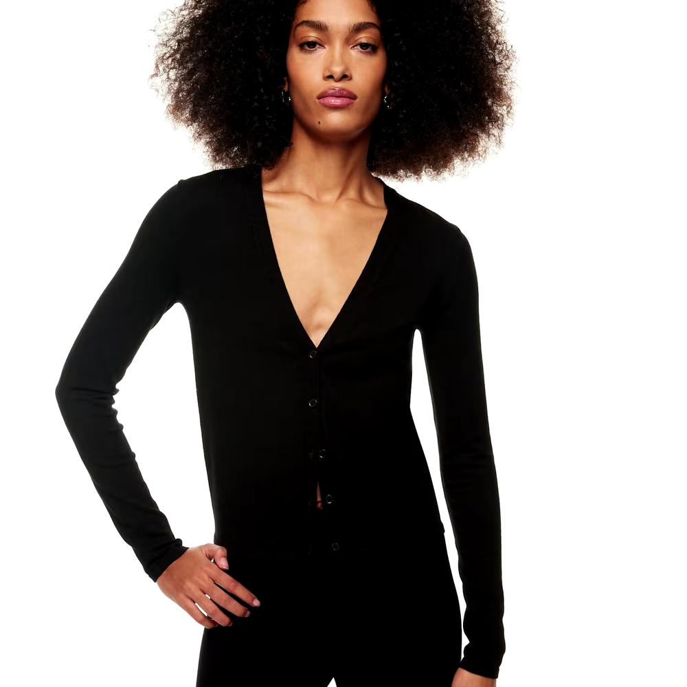 Aritzia Black Women's Cardigan